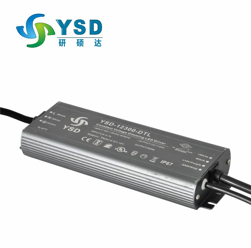 YSD αδιάβροχο τροφοδοτικό led 12V 300W