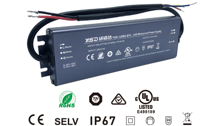 60W 12V/24V CV ultra-thin waterproof LED power supply