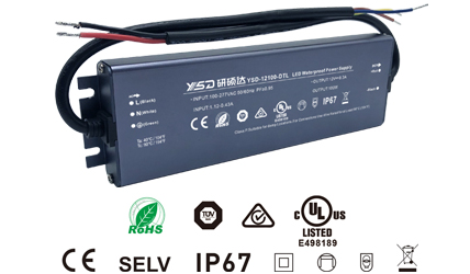 100W 12V/24V CV ultra-thin waterproof LED power supply