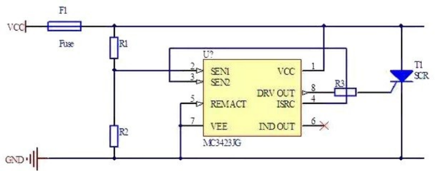 What is the Crowbar driver circuit