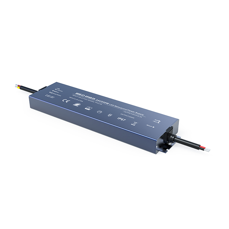 200W 12V/24V CV ultra-thin waterproof LED power supply YSD-200W/D